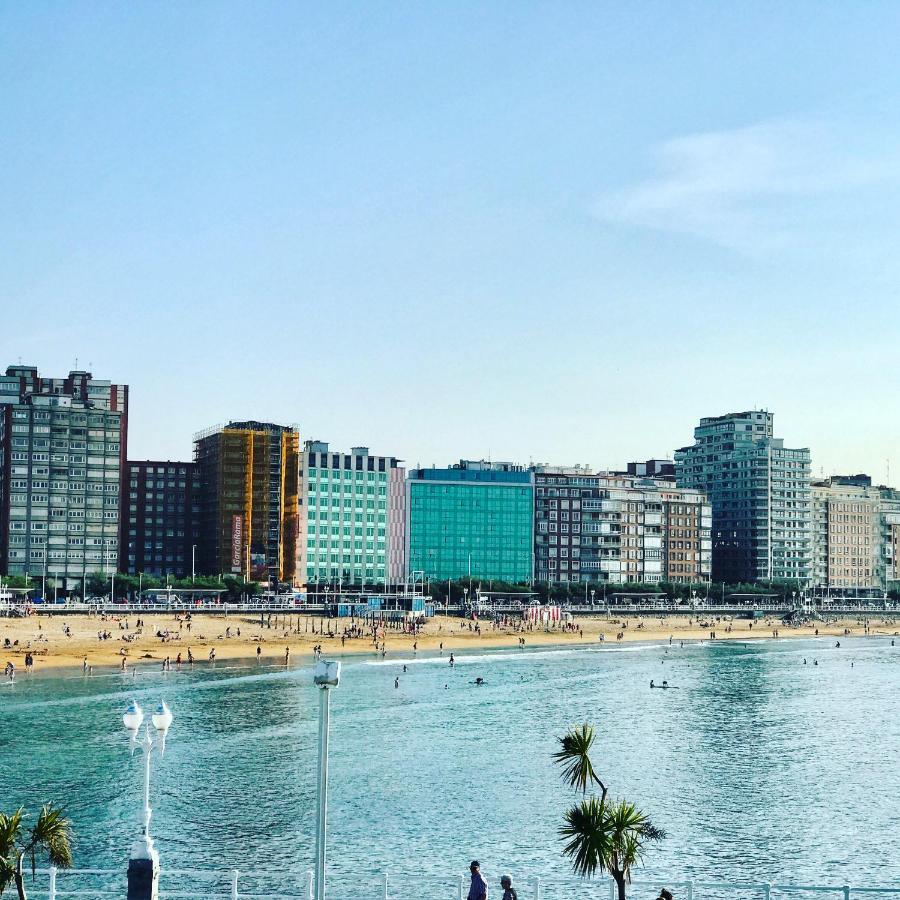Appartamento Atiko 15 Gijón Esterno foto