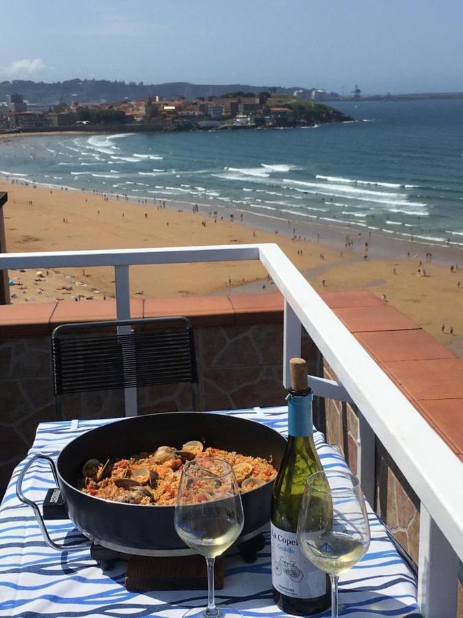 Appartamento Atiko 15 Gijón Esterno foto